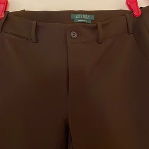 Like new Ralph Lauren, espresso colored wide leg pants. Beautiful pants.